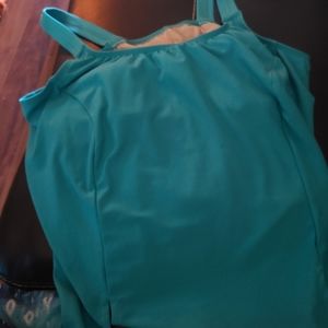 Swim top and cover top